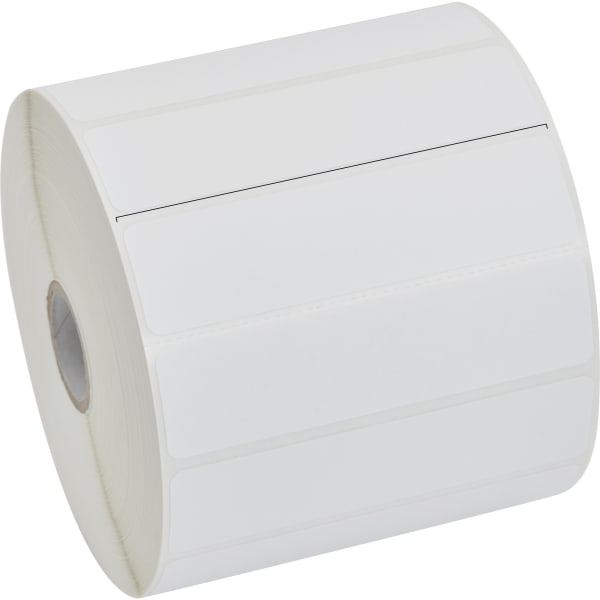 Zebra Label Paper, U82576, 4in x 1in Direct Thermal Zebra ZSelect 4000D, 1in Core