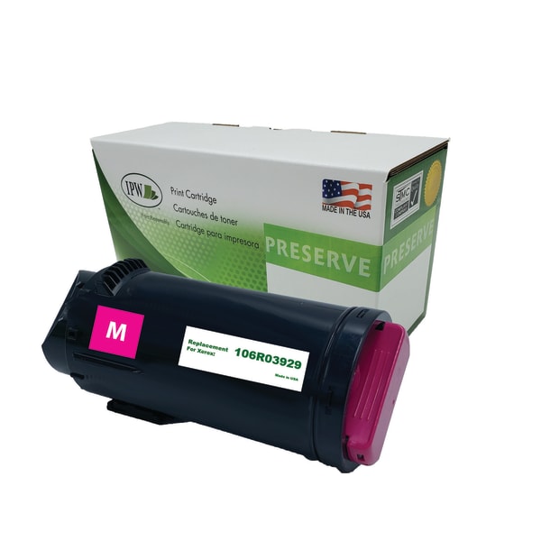 IPW Preserve Remanufactured Magenta Extra-High Yield Toner Cartridge Replacement For Xerox 106R03929, 106R03929-R-O