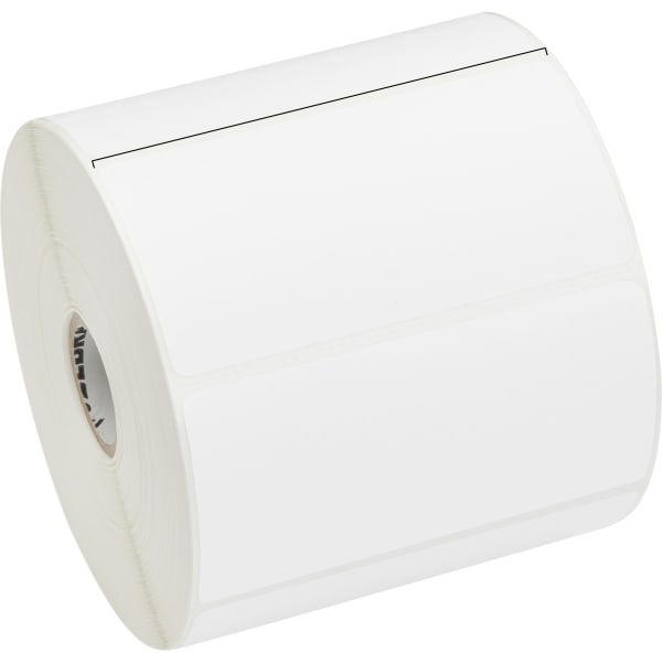 Zebra Label Paper, U82591, 4in x 2in Direct Thermal Zebra ZPerform 2000D, 1in Core