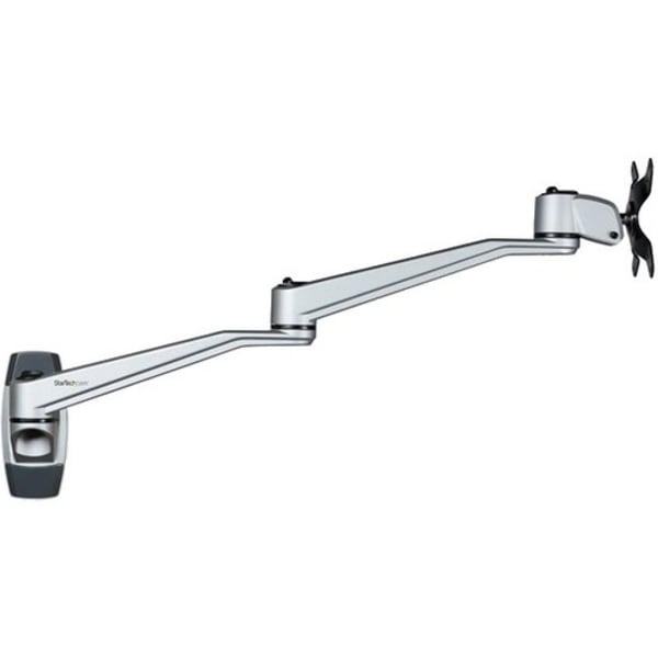 StarTech.com Wall Mount Monitor Arm - 20.4in Swivel Arm - Premium Flat Screen TV Wall Mount for up to 34in VESA Mount Monitors (ARMWALLDSLP)