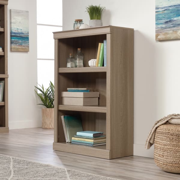Realspace 45inH 3-Shelf Bookcase, Spring Oak