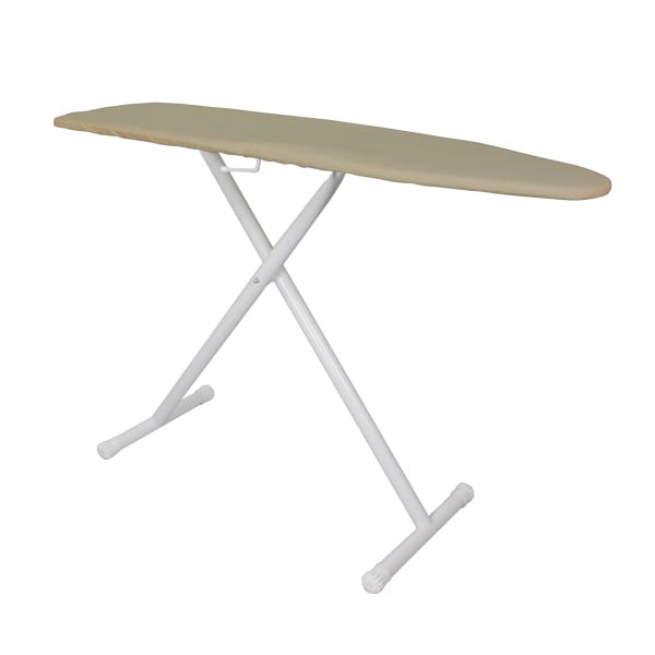 Hospitality 1 Source Ironing Boards, Prestige, 36inH x 14inW x 53inD, Toast Cover/White Frame, Pack Of 4 Boards