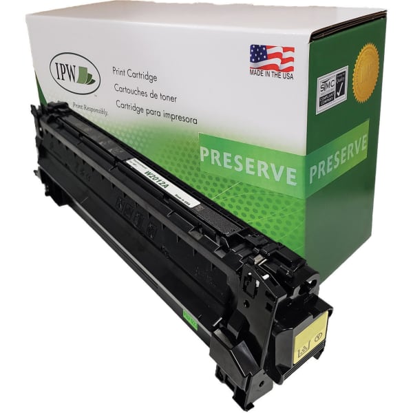 IPW Preserve Remanufactured Yellow Replacement Toner Cartridge for HP W2012A, W2012AR-ODP