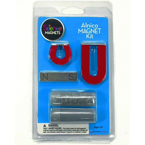 Dowling Magnets Alnico Science Kit, 3inH x 1/4inW x 1/2inD, Grades 3 - 12