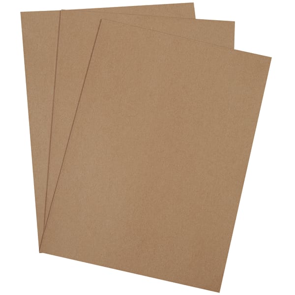Partners Brand Heavy-Duty Chipboard Pads, 26in x 38in, Kraft, Case Of 70