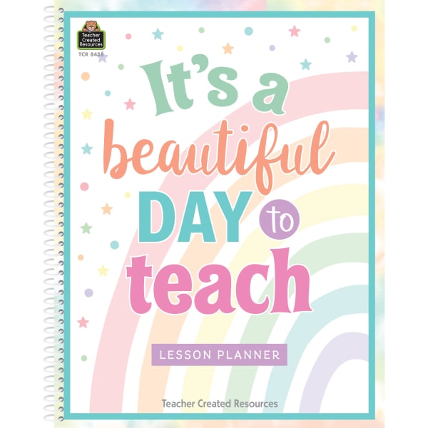 Teacher Created Resources Pastel Pop Lesson Planner