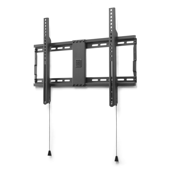 One For All SOLID Series Metal Universal Low-Profile Flat Wall Mount for 42-In. to 100-In. TVs, Black