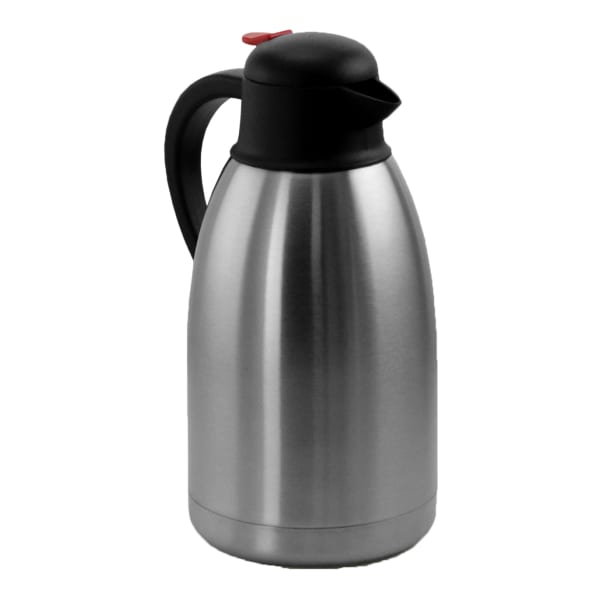 MegaChef 2 Quart Stainless Steel Thermal Beverage Carafe for Coffee and Tea
