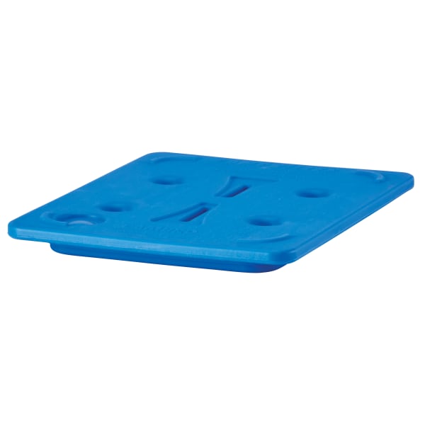 Cambro Half-Size Camchiller Insulated Cold Pack, 1-1/2inH x 12-3/4inW x 10-3/8inD, Blue