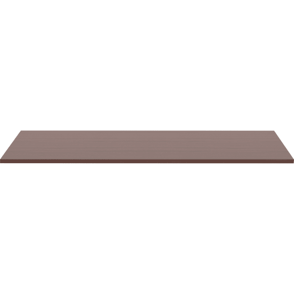 Lorell Revelance 72inW Rectangular Conference Tabletop, Mahogany