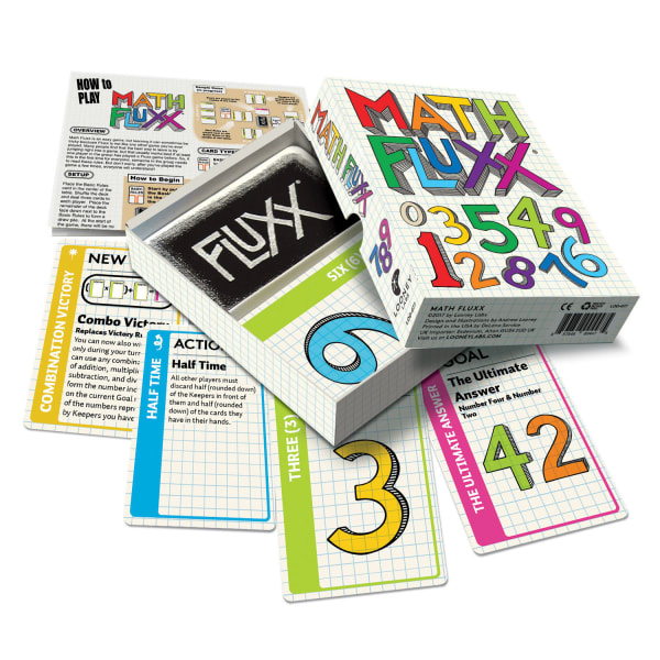 Looney Labs Math Fluxx Card Game