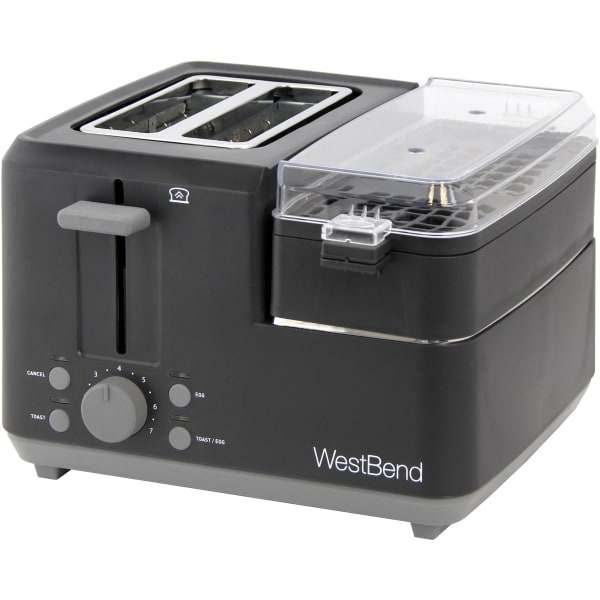 West Bend 2-Slice Breakfast Station, Black