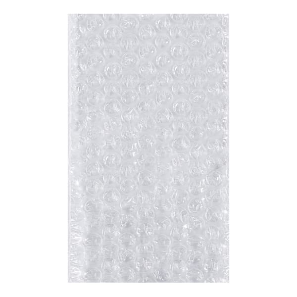 Partners Brand Flush-Cut Bubble Pouches, 3inW x 3inW, Clear, Case Of 1,000 Pouches