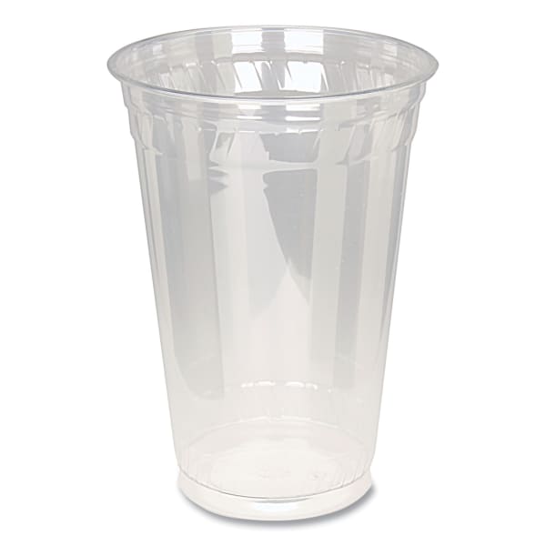 Fabri-Kal Kal-Clear PET Cold Drink Cups, 20 Oz, Clear, Bag Of 50 Cups, Carton Of 20 Bags