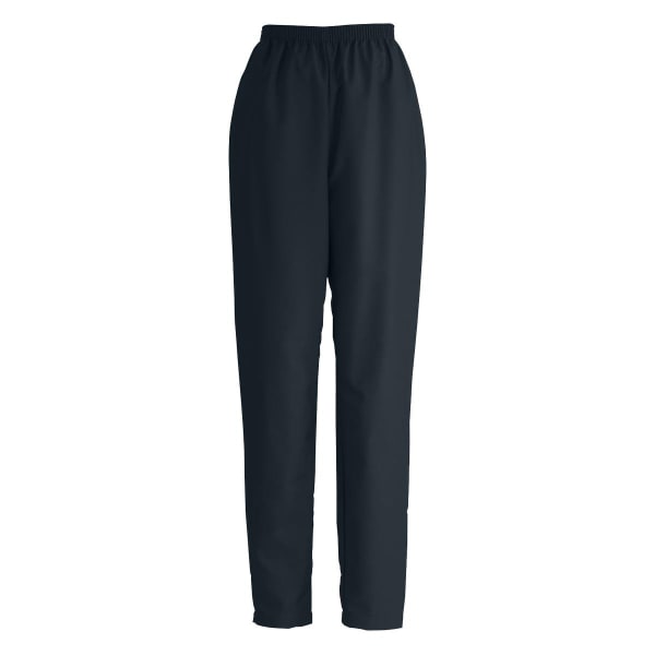 Medline ComfortEase Ladies Elastic-Waist Polyester Scrub Pants, 5X, Black