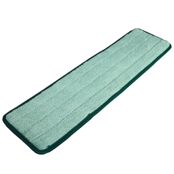 Microfiber Technologies Microfiber Flat Wet Mops - 5in Width x 18in Length - MicroFiber, Polypropylene