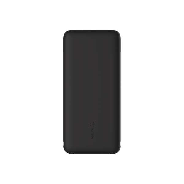 Belkin BoostCharge Plus 10K USB-C Power Bank with Integrated Cables - Black