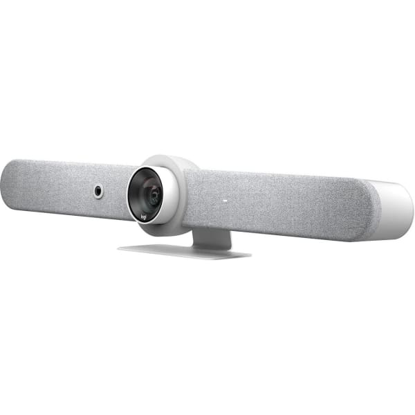 Logitech Rally Bar All-In-One Video Bar for Medium and Large Rooms, White - 3840x 2160 Video - 3x Digital Zoom - 960001320