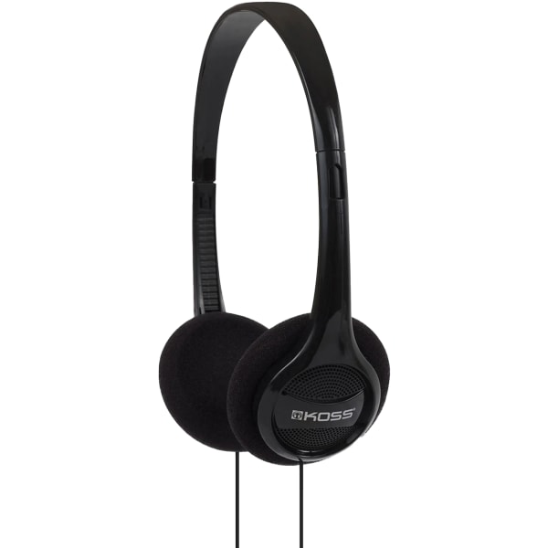 Koss On-Ear Headphones, Black, KPH7K HB