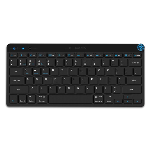 JLab Audio GO Wireless Keyboard, Black