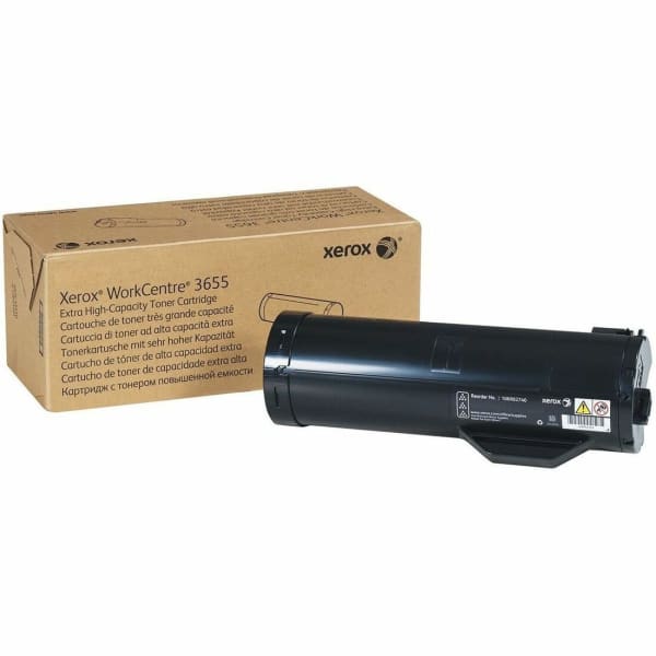 Xerox 3655 Black Extra-High Yield Toner Cartridge, 106R02740