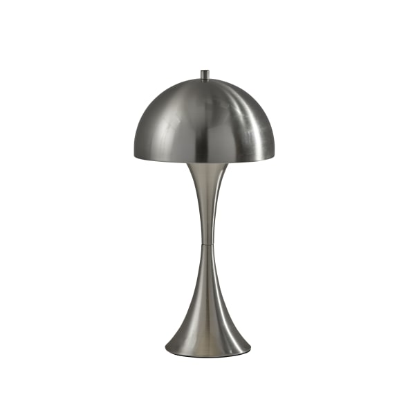 Adesso Lennon Table Lamp, 19-1/2inH, Brushed Steel