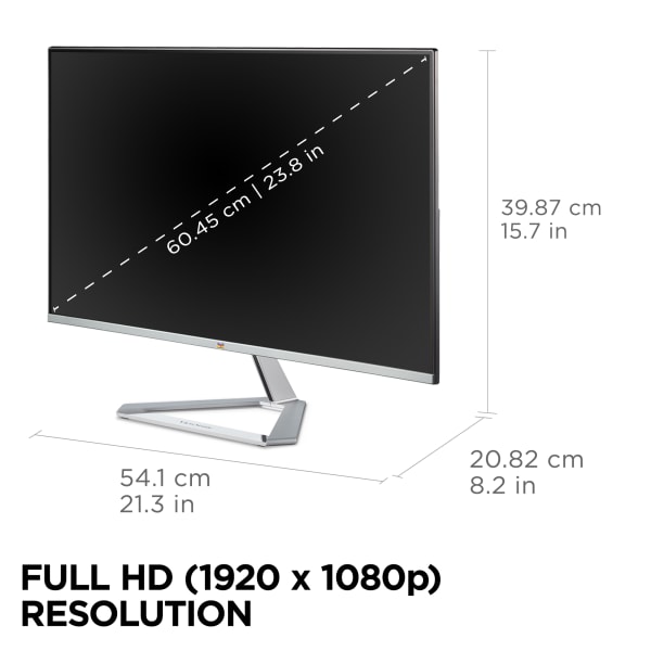 ViewSonic VX2476-SMHD 23.7in FHD LED LCD Monitor