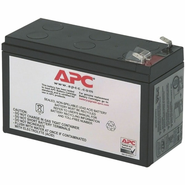 APC Replacement Battery Cartridge #17 - UPS battery - 1x battery - lead acid - black -  - RBC17