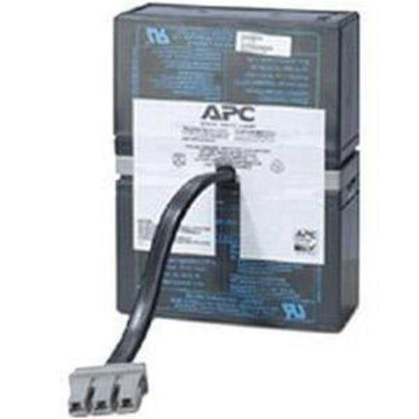 APC Replacement Battery Cartridge #33 - UPS battery - 1x battery - lead acid - charcoal -  - RBC33