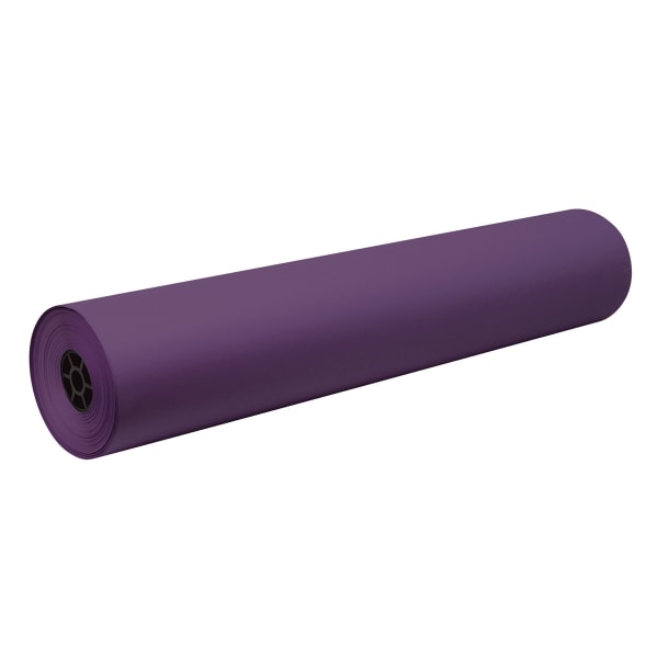 Tru-Ray Construction Paper Art Roll, Heavyweight, 36in x 500ft, Purple, 1 Roll