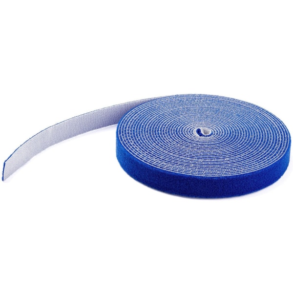StarTech.com 25ft Hook and Loop Roll - Blue - Cable Management (HKLP25BL)