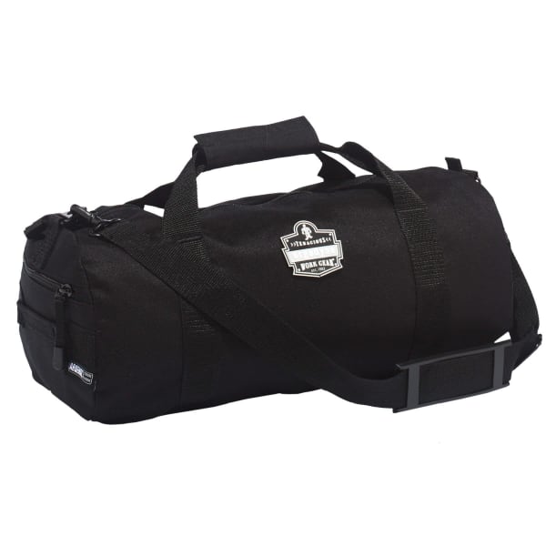 Ergodyne Arsenal 5020XS Standard Gear Duffel Bag, 9inH x 9inW x 18inD, Black