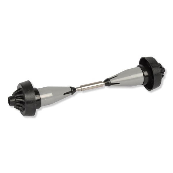 Tork Coreless High Capacity Spindle Kit, Plastic, 3.66in Roll Size, Type C, Gray, 2 per Kit