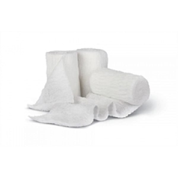 Medline Bulkee Lite Nonsterile Conforming Bandages, 4in x 4 1/8 Yd., White, Pack Of 96