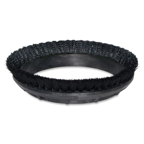 Oreck Floor Machine Black Carpet Brush - Nylon Bristle - 12in Overall Diameter - Black - 1 Each