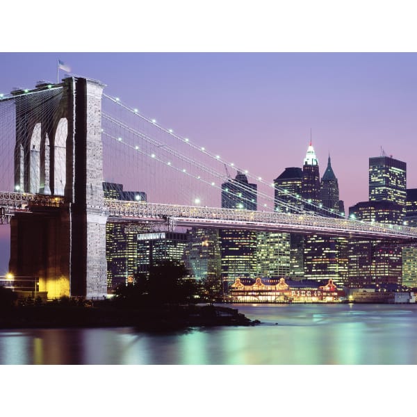 Biggies Landscape/Seascape Mural, 24in x 18in, Unframed, New York