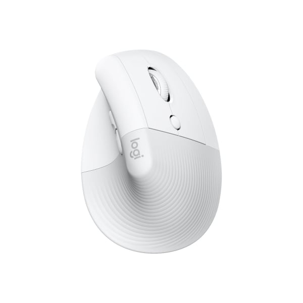 Logitech Lift for Mac (Off-white) - Optical - Bluetooth - Off White - 4000 dpi - 6 Button(s)