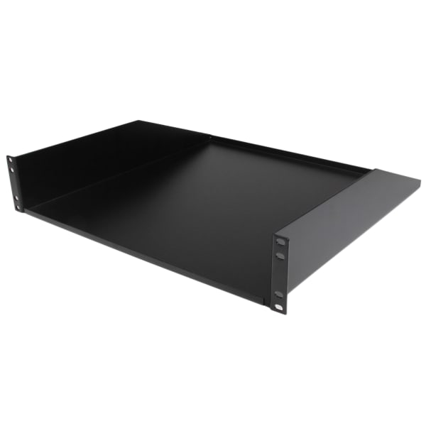 StarTech.com 2U Rack Mount Cantilever Shelf - Heavy Duty Fixed Server Rack Cabinet Shelf - 125lbs/56kg -  - CABSHELFHD