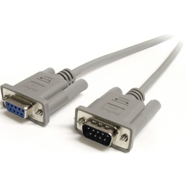 StarTech.com 6ft Straight Through Serial Cable - DB9 M/F (MXT100) - Serial cable - DB-9 (M) to DB-9 (F) - 6 ft - for P/N: ICUSB232PROC, PCI2S1P2, PCI2S5502, PEX1S953LP, PEX2S953LP, PEX4S953, PEX4S953LP