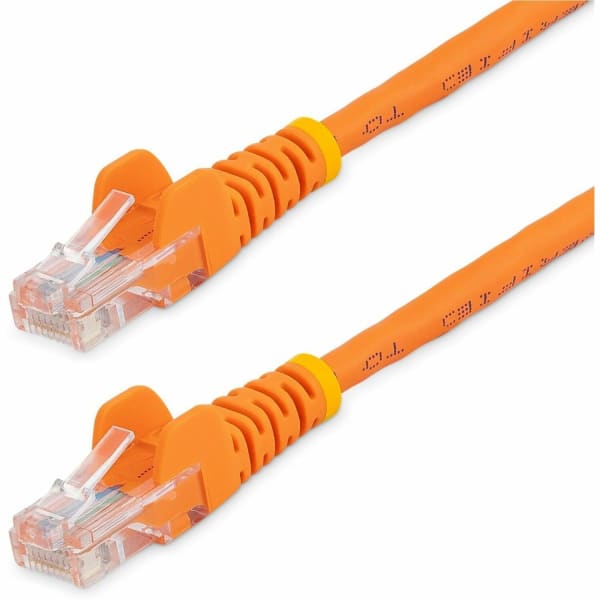StarTech.com Cat5e Snagless UTP Patch Cable, 15ft, Orange