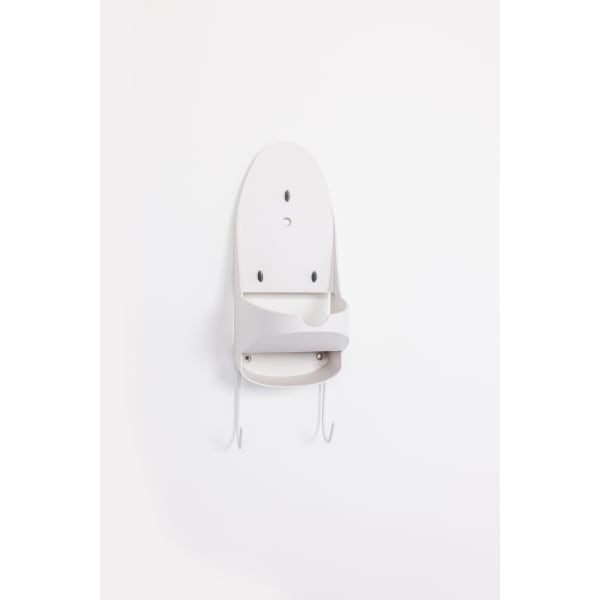 Hospitality 1 Source Plastic Iron Organizers, 17-1/2inL x 6inW x 7-1/2inD, White, Pack Of 6 Organizers