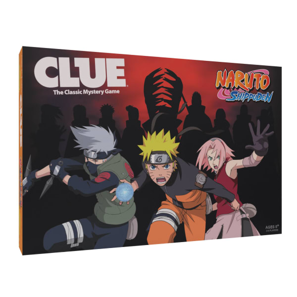 USAopoly CLUE Naruto Shippuden Game, Grades 3 To 12