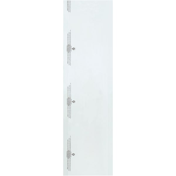Office Depot Brand Garment Bags, 21inH x 7inW x 72inD, Clear, Roll Of 260