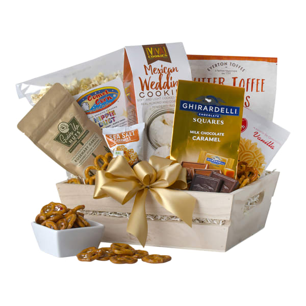 Napa Sonoma Golden State Sweet and Savory Gift Crate - 7 items