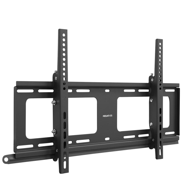 Mount-It! Weatherproof Outdoor TV Wall Mount For Screens 37 - 80in, 9-1/2inH x 31inW x 2-1/8inD, Black