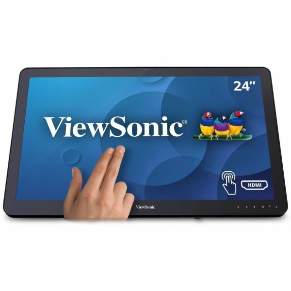 Viewsonic TD2430 24 LCD Touchscreen Monitor - 16:9 - 25 ms - Projected Capacitive - Multi-touch Screen - TD2430