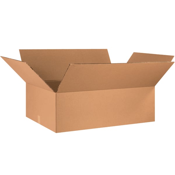 Partners Brand Double-Wall Heavy-Duty Corrugated Cartons, 36in x 18in x 12in, Kraft, Box Of 10