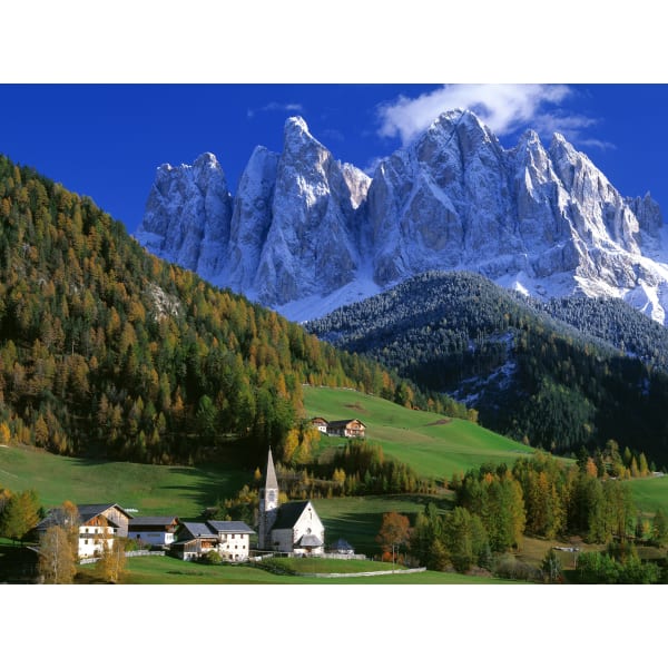 Biggies Landscape/Seascape Mural, 40in x 30in, Unframed, Italy Valley