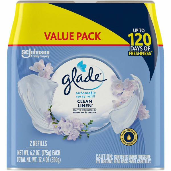 Glade Automatic Spray Refill Value Pack - 12.4 fl oz (0.4 quart) - 70 Day - Long Lasting - 2 Pack - 3 / Carton