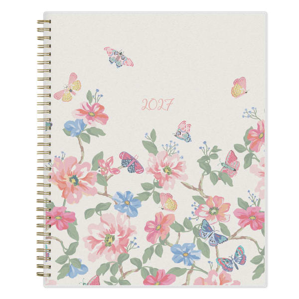 2027 Blue Sky Fly By Weekly/Monthly Planning Calendar, 8.5x11, 0%, Frosted PP, Jan-Dec, RY27